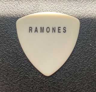 Ramones Johnny Ramone Guitar Pick.  1995 Tour San Diego Ca Show.