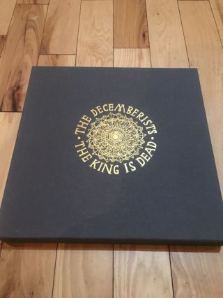 The Decemberists King Is Dead Box Rare Lp Book