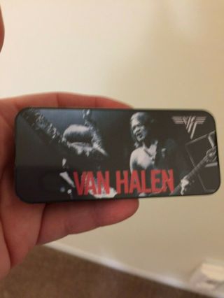 Eddie Van Halen VIP Assortment/Ticket Stub/VIP Pass/VH Tin 3