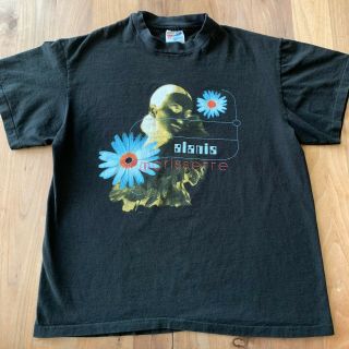 Vintage 1996 Alanis Morissette Jagged Little Pill Concert T - Shirt Single Stitch
