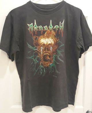 Morgoth Official 1990 European Tour T Shirt Eternal Fall Sodom Kreator