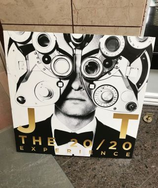 Justin Timberlake Jt 20/20 Promo Poster Canvas Art Cardboard Rca Records