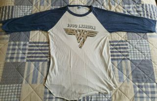 Vintage Van Halen 1980 Raglan Baseball Shirt