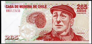 Chile,  Polymer Test Note Securency Substrate Intaglio Specimen,  Pablo Neruda,  T3