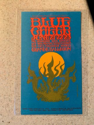 Russ Gibb Grande Ballroom Postcard 6/21 - 23/68