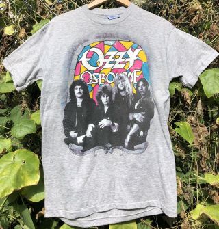 Vintage 1989 Ozzy Osbourne No Rest For the Wicked tour t shirt 2