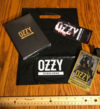 Ozzy Osbourne/ No More Tours 2/ Vip Package/ Tarot Cards/ Ticket/ Black Sabbath