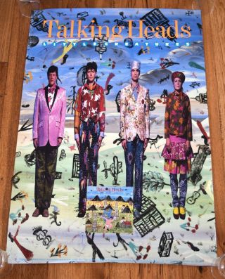 Talking Heads - Little Creature - Orig 1985 Sire Large Promo Poster