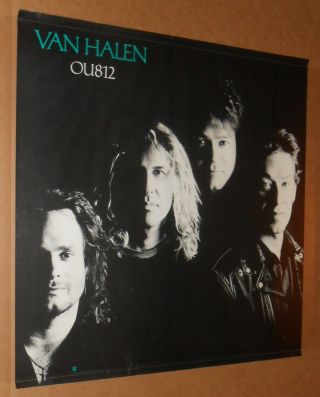 Van Halen Ou812 Sammy Hagar 27x27 Promo 1988 Poster