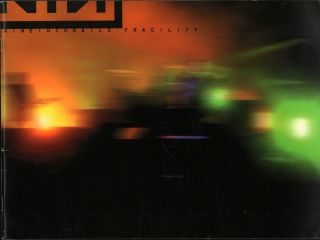 Nine Inch Nails 2000 Fragility World Tour Concert Program Book Booklet / Ex 2 Nm