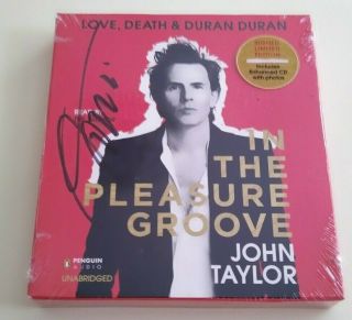 Duran Duran John Taylor In The Pleasure Groove Rare Signed Limited Ed Audio Book