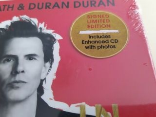 DURAN DURAN JOHN TAYLOR IN THE PLEASURE GROOVE RARE SIGNED LIMITED ED AUDIO BOOK 2