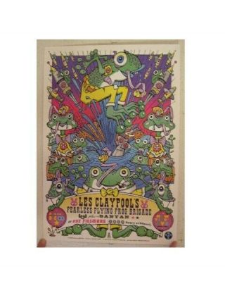 Les Claypool Concert Poster The Fillmore 12 - 31 - 2000 Fearless Flying Frog Primus
