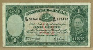 Commonwealth Of Australia Nd (1942) One Pound & 10 Shillings (pick 25b & 26b)