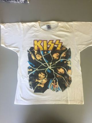 Kiss Crazy Nights Tour Concert Shirt 1989 Size Large