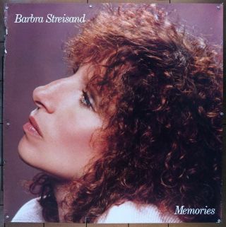 Barbra Streisand (1981) 6334 Memories Cbs Records Poster