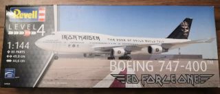 Iron Maiden Boeing 747 Ed Force One Revell Model Kit 1:144 (2016)