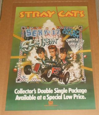 Stray Cats Sexy And 17 Poster 1983 Promo 24x36