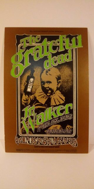 Grateful Dead Bg176 Bill Graham Fillmore Handbill