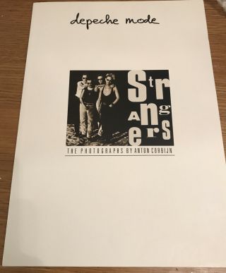 Depeche Mode Strangers Book - The Photographs By Anton Corbijn