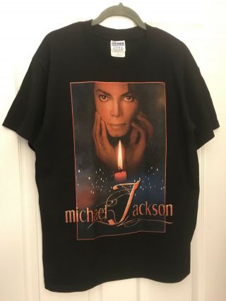 Michael Jackson 30th Anniversary 2001 Msg T - Shirt Nwot Size Medium