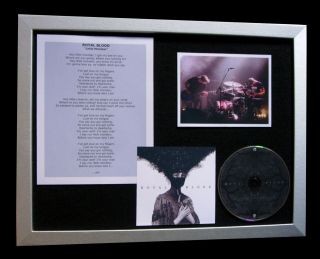 Royal Blood Little Monster Top Quality Music Cd Framed Display,  Fast Global Ship
