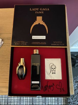Lady Gaga Fame Perfume Autographed By Lady Gaga