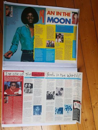 Michael Jackson 1988 scrapbook UK USA cuttings posters Moonwalk book Moonwalker 2