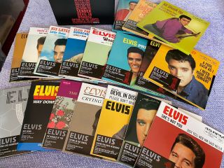 Elvis Presley 18 Uk 1 Cd Singles Box Set Limited Edition