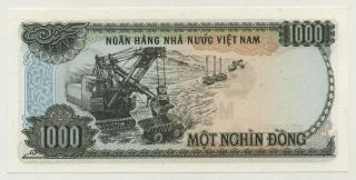 Viet Nam Vietnam 1000 Dong 1987 Pick 102.  a UNC Uncirculated Banknote 2