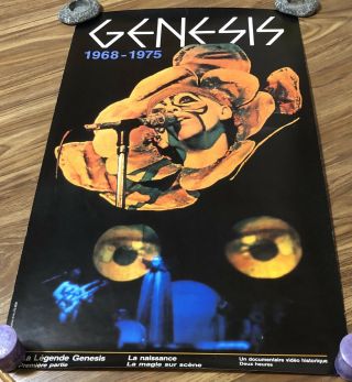 Genesis Poster Peter Gabriel Era