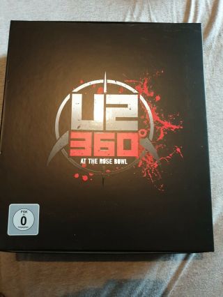U2 360 At The Rose Bowl - Deluxe Edition.  Box Set