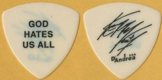 Slayer 2001 God Hates Us All Concert Tour Memorabilia Kerry King Guitar Pick