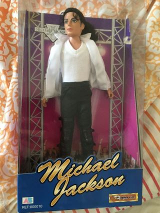 Michael Jackson Black Or White Doll Boxed 1997