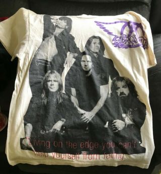 Aerosmith Vintage 1994 Get A Grip Concert Tshirt (xl)