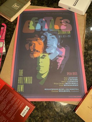 The Beatles Hollywood Bowl Poster Body Dylan Eagles Fleetwood Mac Stevie Nicks