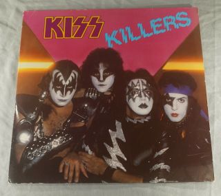 1982 Kiss Killers 33 1/3 Rpm Record Album - Netherlands