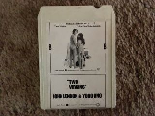 John Lennon: & Yoko Ono: Two Virgins.  8 - Track Tape Cartridge 1968