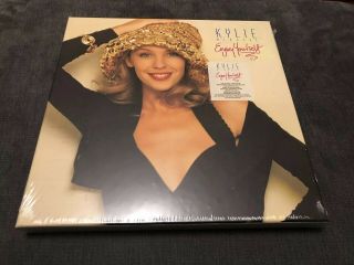 Kylie Minogue - Enjoy Yourself Lp Vinyl & Dvd Box Set - Red Cherry -