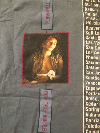 Tori Amos Dew Drop Inn Tour Boys For Pele Shirt Very Rare Vintage
