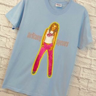 Vintage Britney Spears Oops I Did It Again 2000 Concert Tour T - Shirt Adult Small