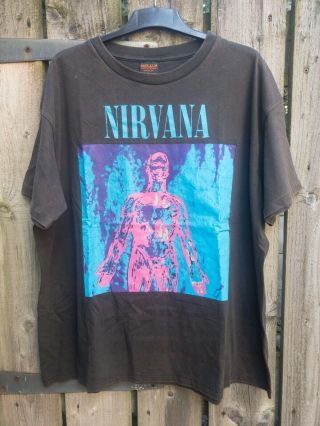 Nirvana Sliver Oversized T - Shirt,  Size Large