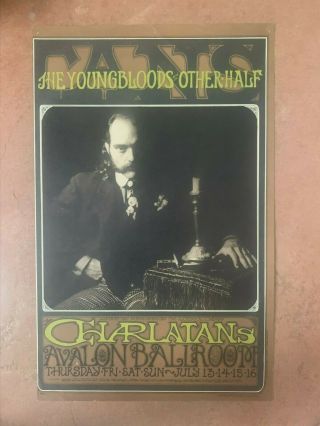 Family Dog Poster Fd - 71 - Op - 1 “tans” Charlatans,  Youngbloods 1967