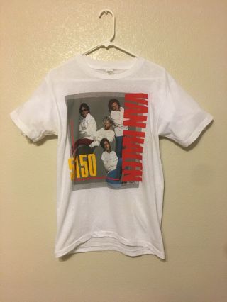 Vintage Never Worn Van Halen 5150 Official Concert T - Shirt 1986 Tour Size Large