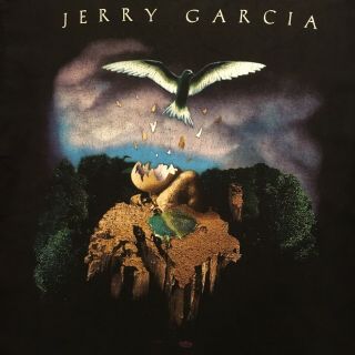 1994 Vintage Jerry Garcia T - Shirt - Winterland 2 Sided - Surreal Face Egg Bird - - (xl)