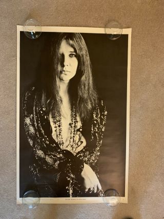 Very Rare 1967 Janis Joplin Berkeley Bonaparte Poster -