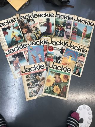 11 Jackie Magazines 1967 Pop Style Mod Monkees And More Rare