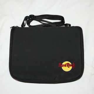Hard Rock Cafe Large Pin Messenger Bag W/ 5 Double Sided Pages