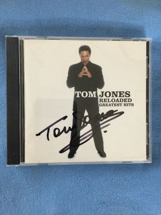 Tom Jones Autographed Cd