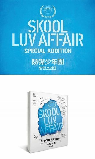 BTS Skool Luv Affair Special Edition 2nd Mini Album Re - release [Pre - order] 2